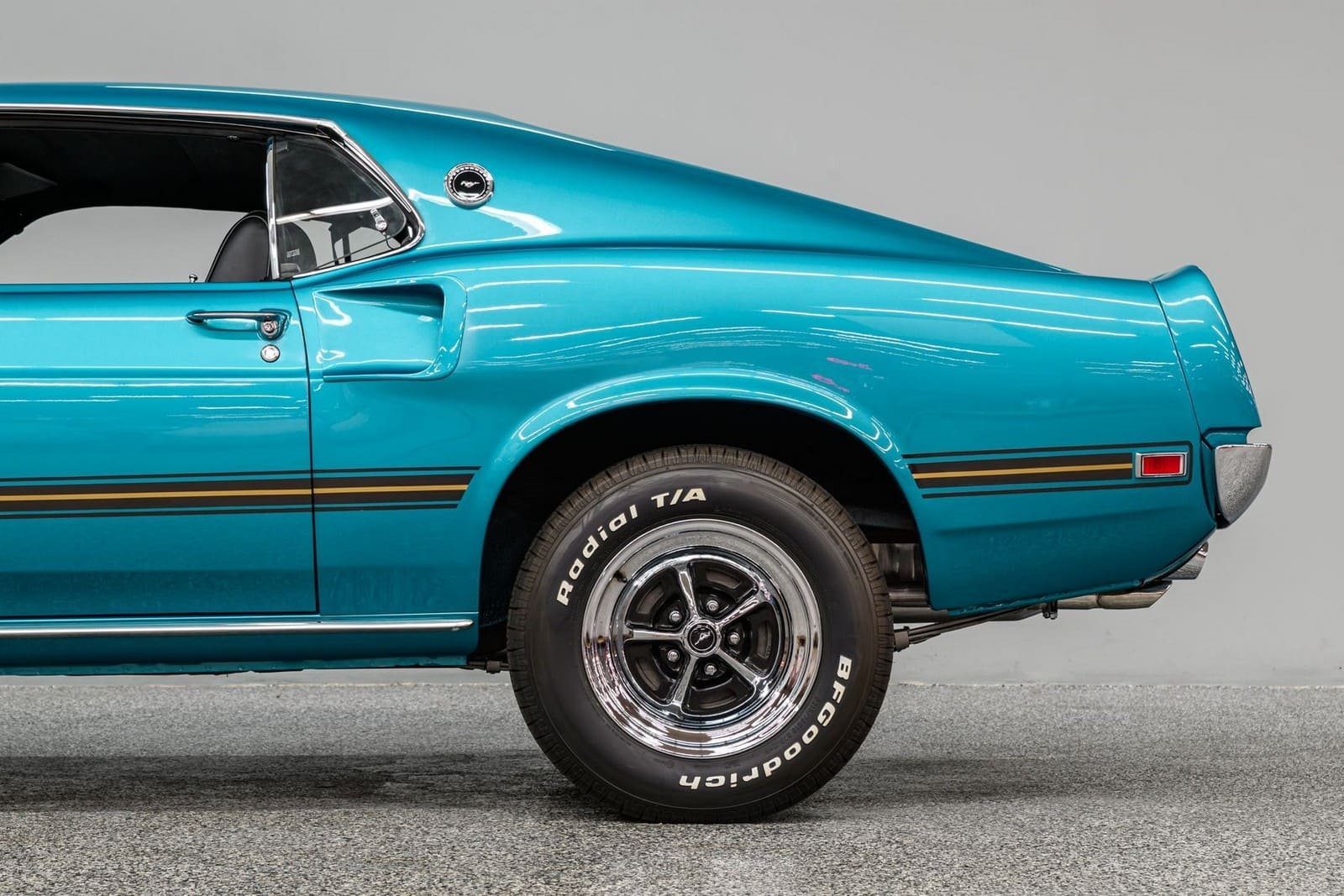 1969 - FORD MUSTANG MACH 1 GULFSTREAM AQUA, foto 26