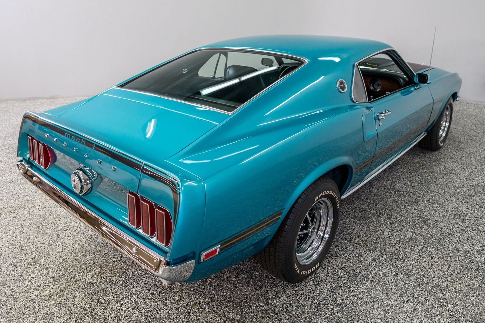 1969 - FORD MUSTANG MACH 1 GULFSTREAM AQUA, foto 29