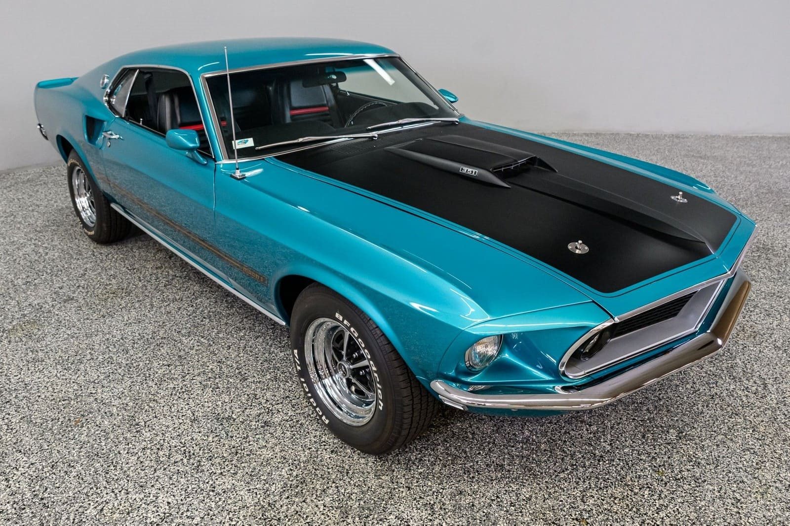 1969 - FORD MUSTANG MACH 1 GULFSTREAM AQUA, foto 32