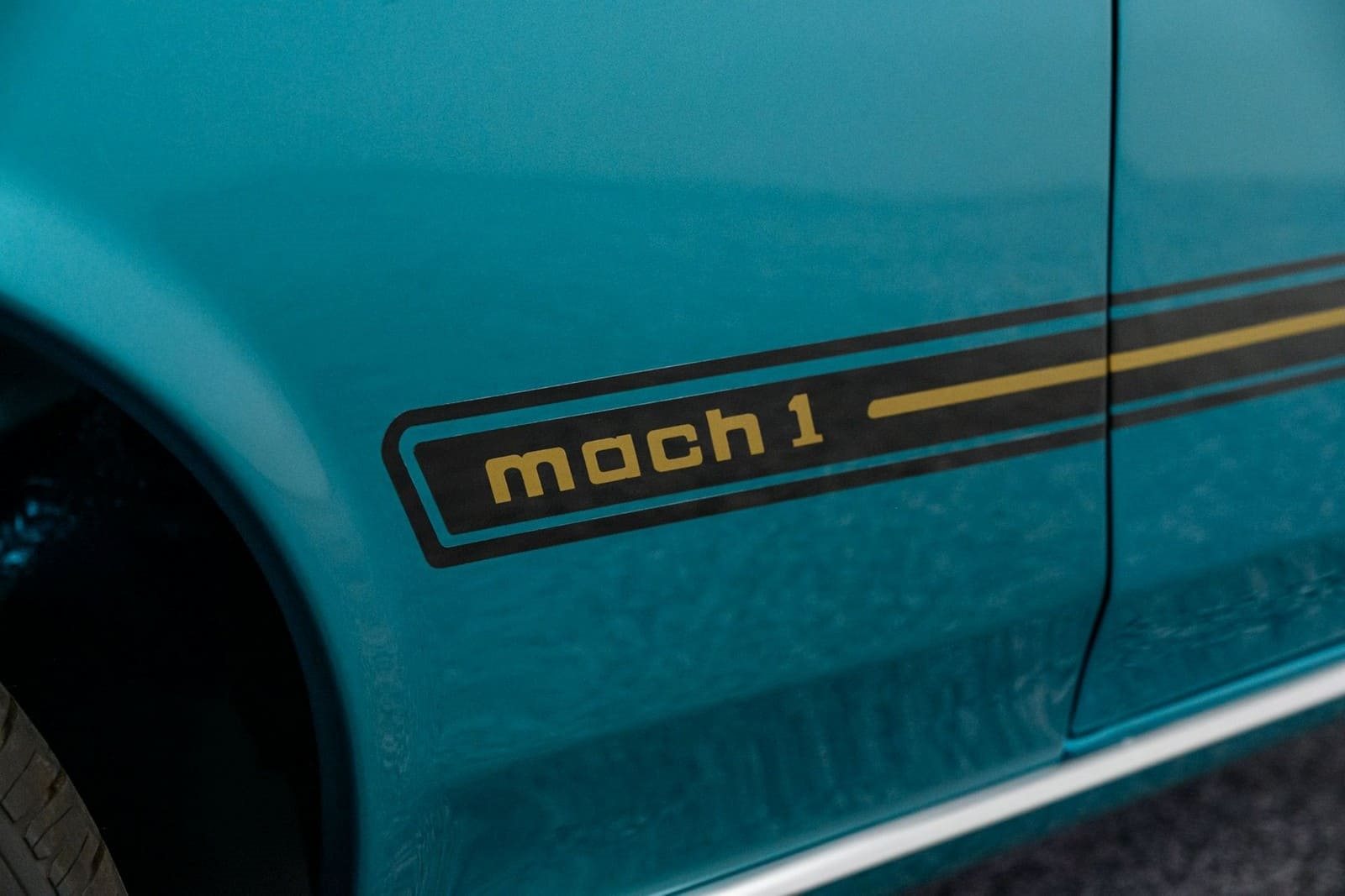 1969 - FORD MUSTANG MACH 1 GULFSTREAM AQUA, foto 33