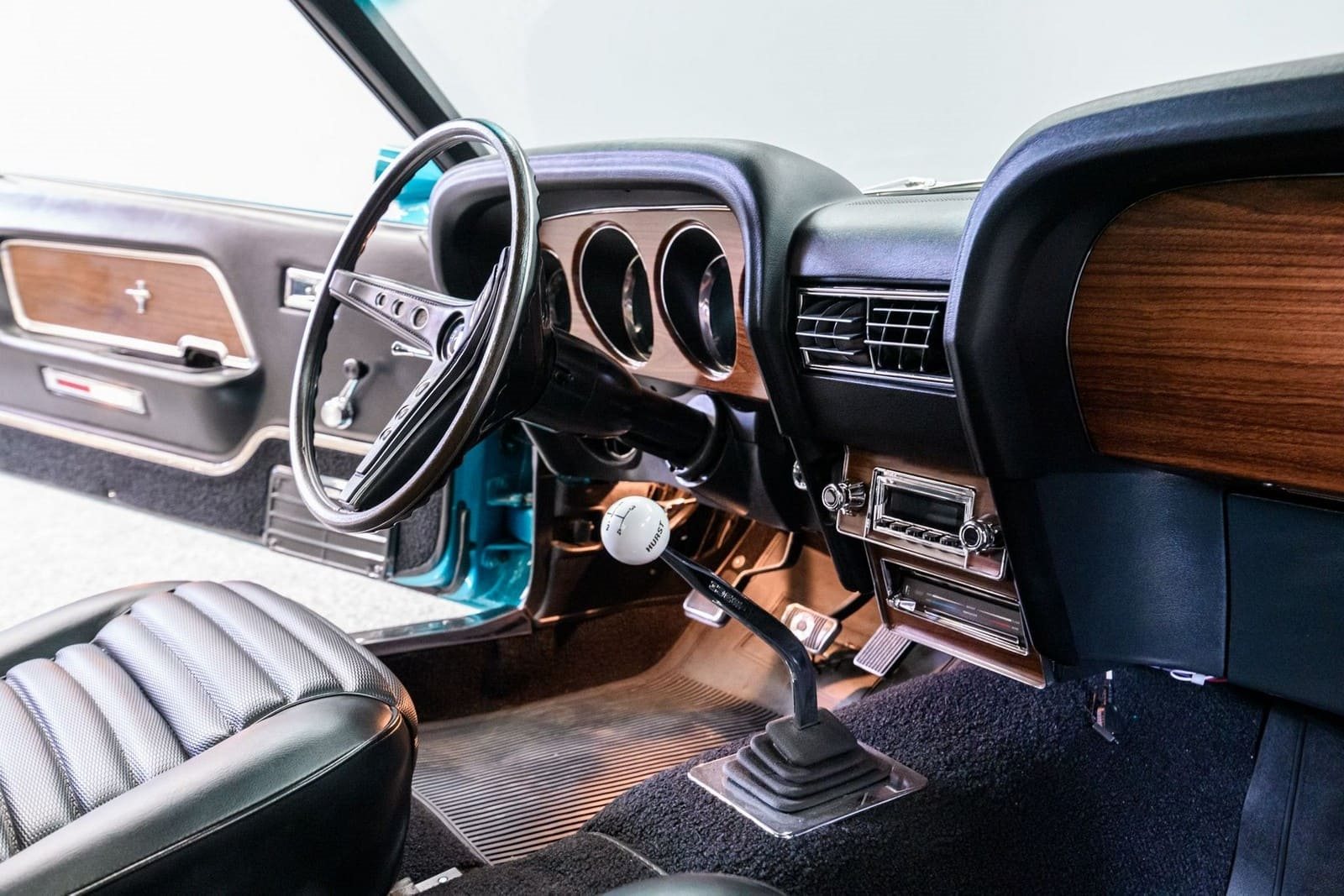 1969 - FORD MUSTANG MACH 1 GULFSTREAM AQUA, foto 36