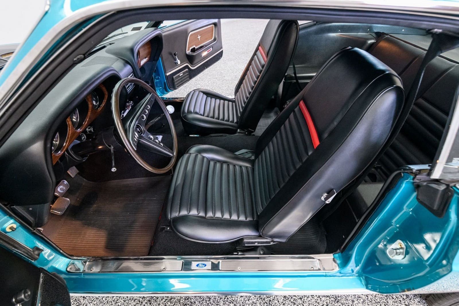 1969 - FORD MUSTANG MACH 1 GULFSTREAM AQUA, foto 39