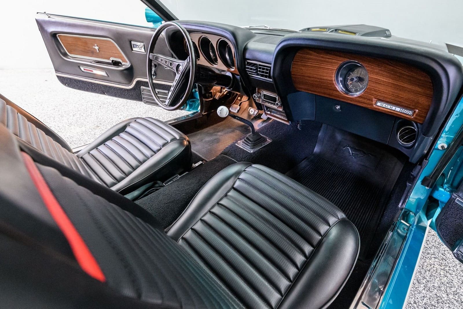 1969 - FORD MUSTANG MACH 1 GULFSTREAM AQUA, foto 43