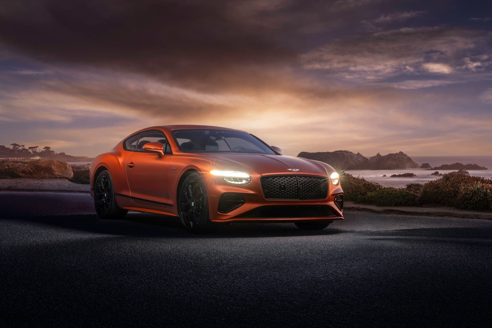 2025 - BENTLEY CONTINENTAL GT SPEED ORANGE FLAME SATIN, foto 1