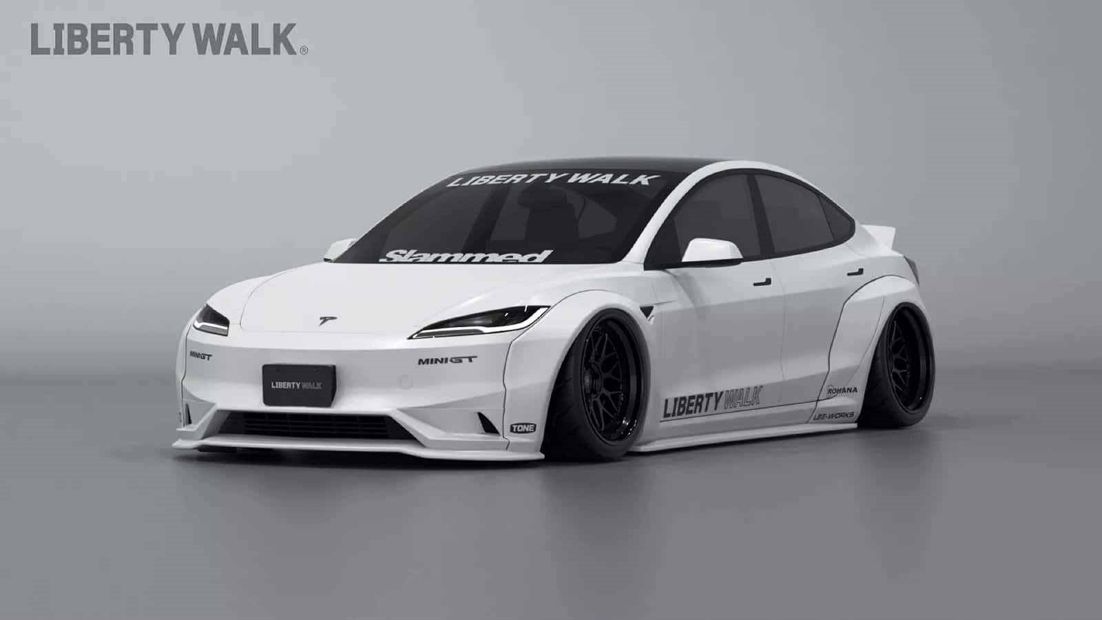 TESLA MODEL 3 BY LIBERTY WALK, foto 1