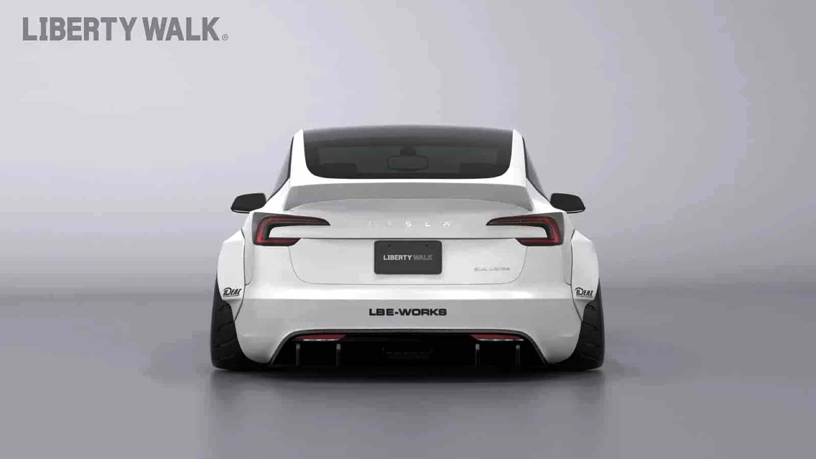 TESLA MODEL 3 BY LIBERTY WALK, foto 3