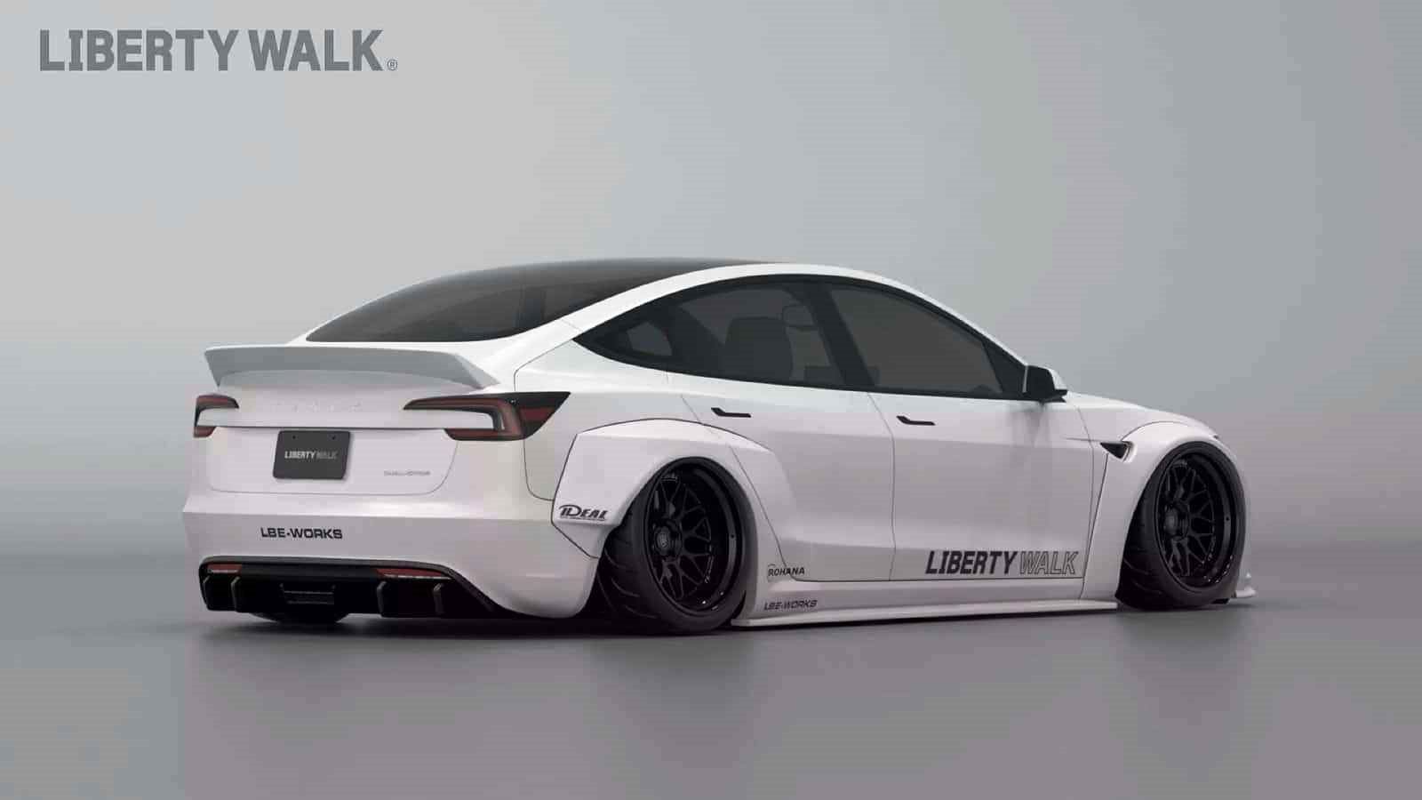 TESLA MODEL 3 BY LIBERTY WALK, foto 4