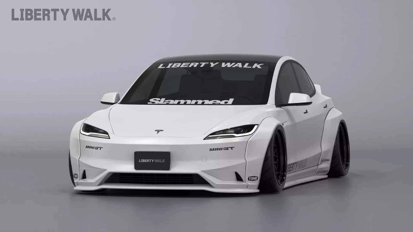 TESLA MODEL 3 BY LIBERTY WALK, foto 5