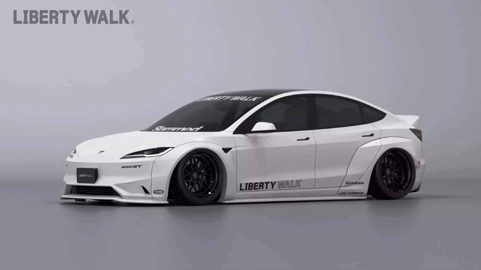 TESLA MODEL 3 BY LIBERTY WALK, foto 6