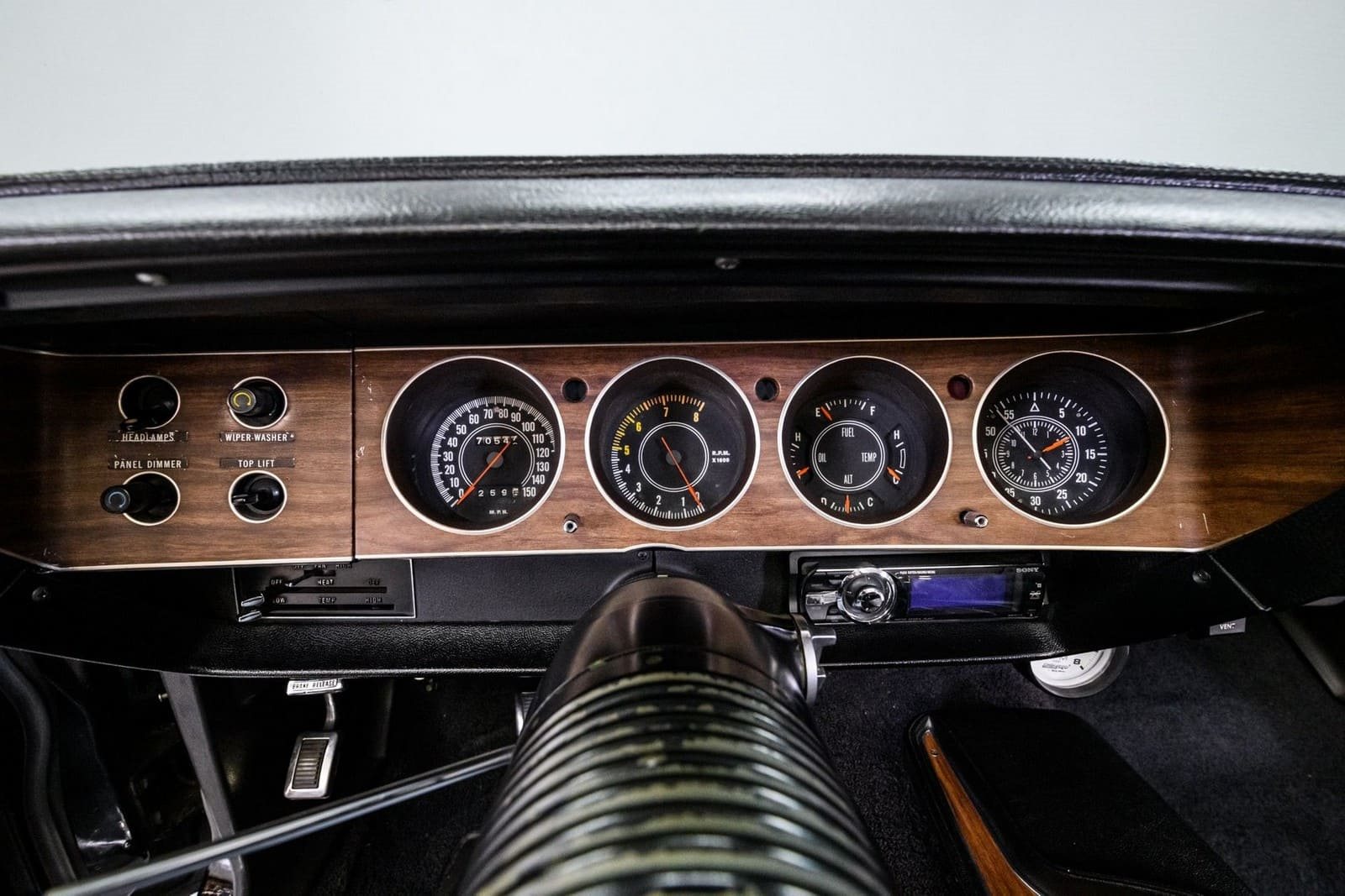 1970 - DODGE CHALLENGER R/T CONVERTIBLE BLACK, foto 15