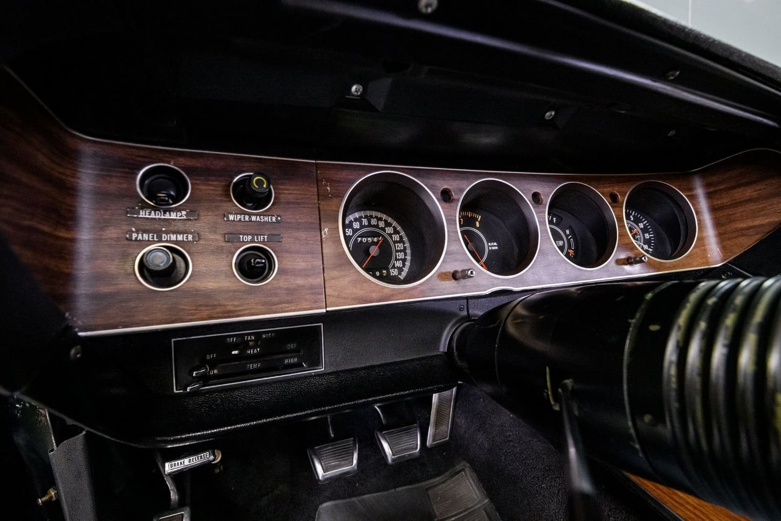 1970 - DODGE CHALLENGER R/T CONVERTIBLE BLACK, foto 17