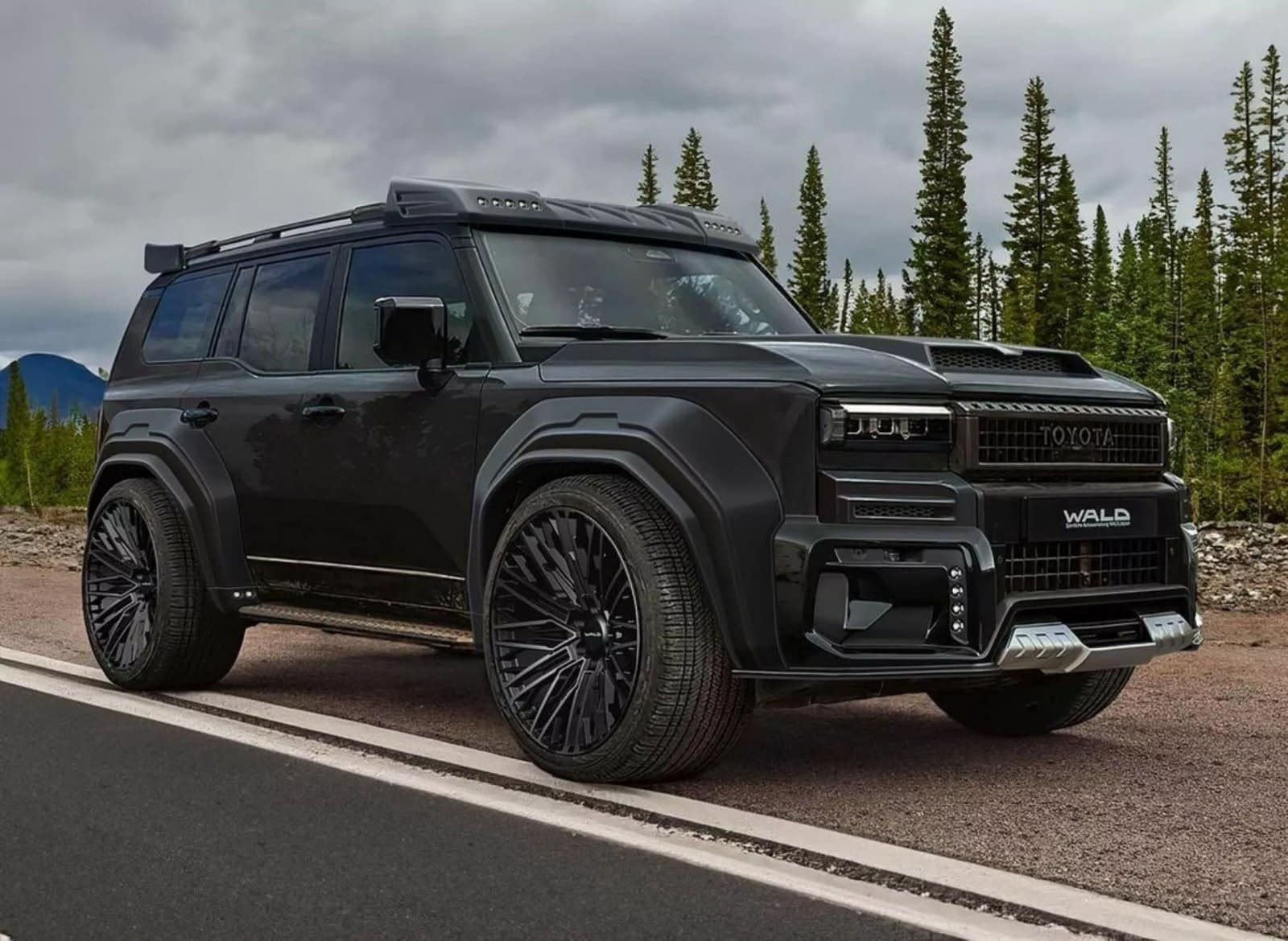 TOYOTA LAND CRUISER BLACK BISON BY WALD, foto 13