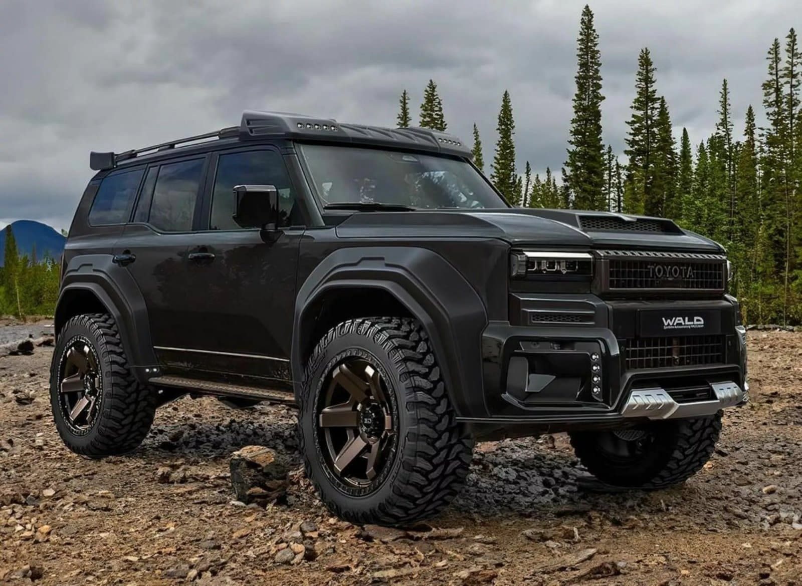 TOYOTA LAND CRUISER BLACK BISON BY WALD, foto 14