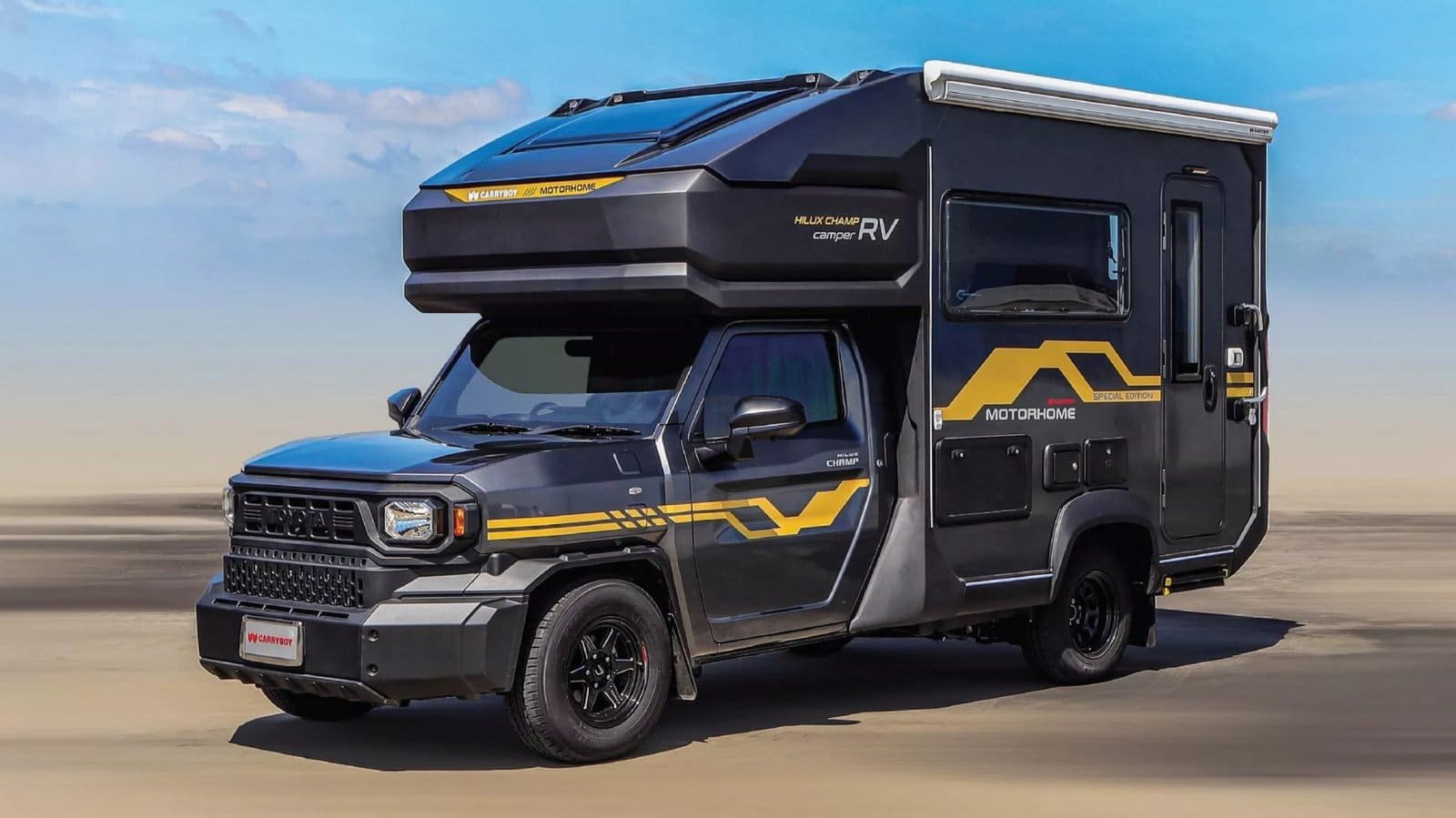 2024 - TOYOTA HILUX CHAMP MOTORHOME BY CARRYBOY, foto 2