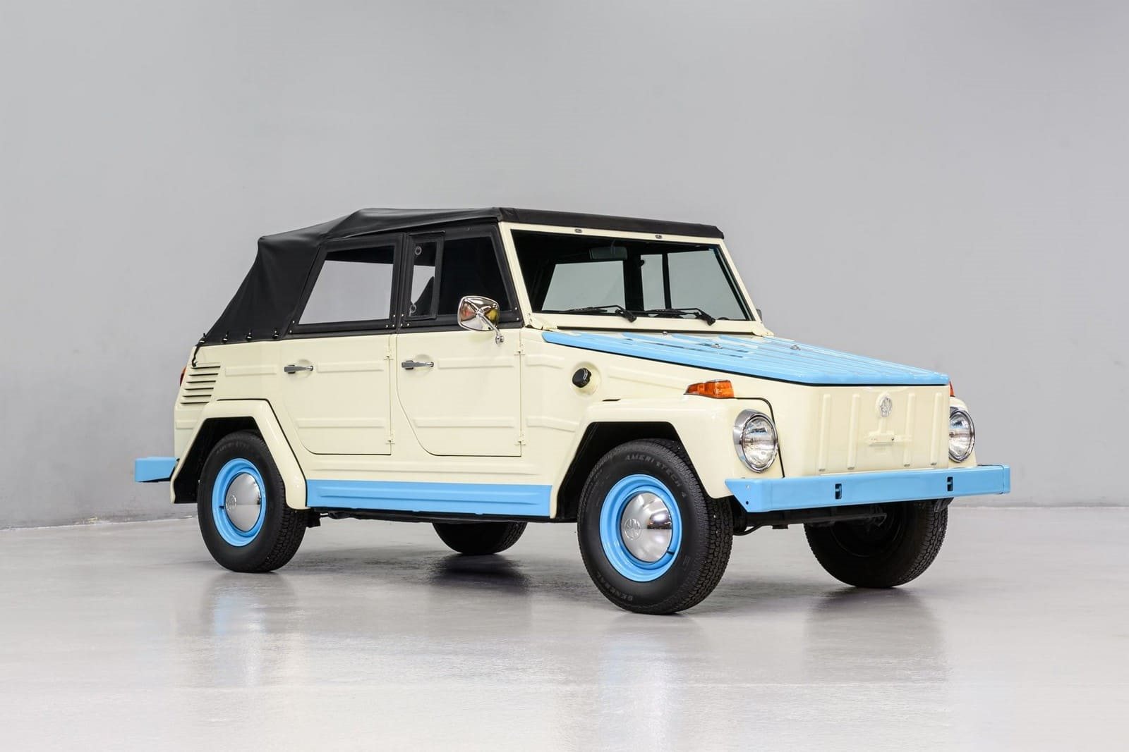 1973 - VOLKSWAGEN THING CAROLINA BLUE & CREAM, foto 7