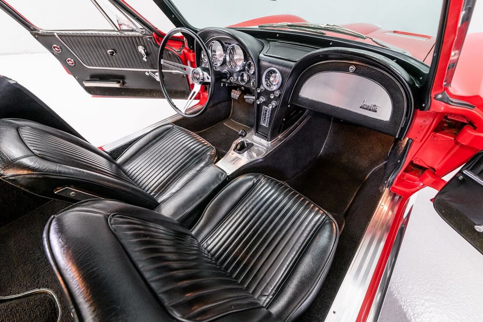 1963 - CHEVROLET CORVETTE RIVERSIDE RED, foto 23