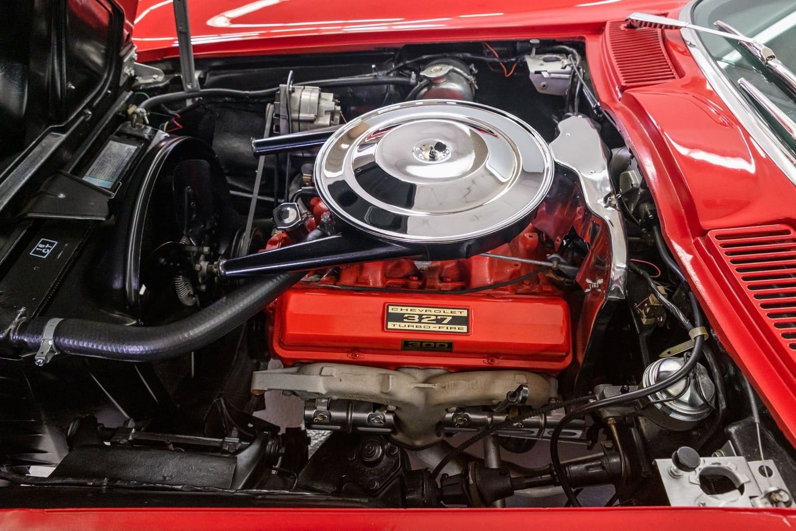 1963 - CHEVROLET CORVETTE RIVERSIDE RED, foto 35