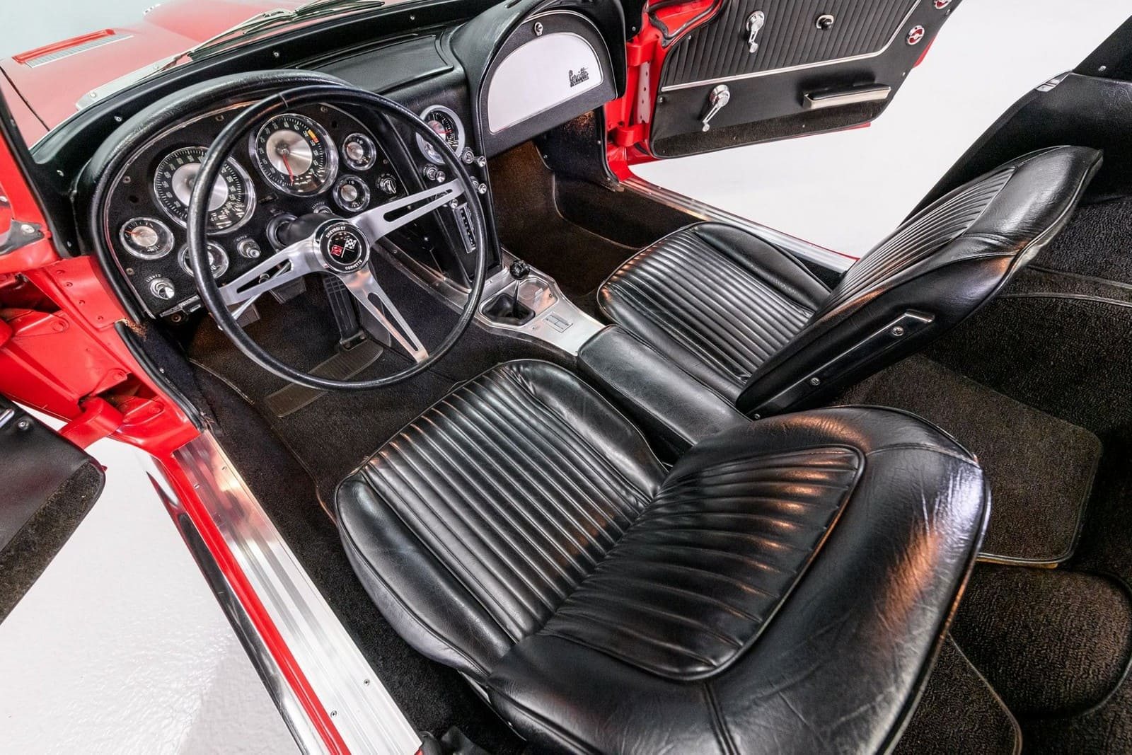 1963 - CHEVROLET CORVETTE RIVERSIDE RED, foto 46