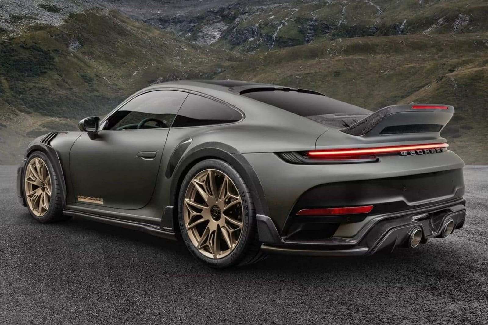 PORSCHE 911 TURBO S TECHART MONOCHROME, foto 2