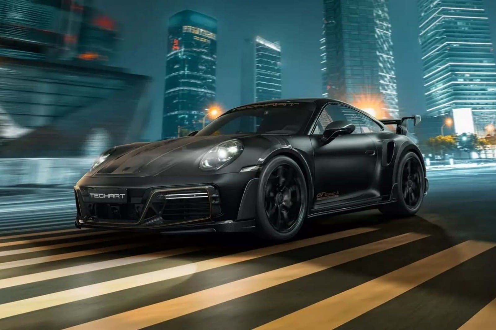 PORSCHE 911 TURBO S TECHART MONOCHROME, foto 14