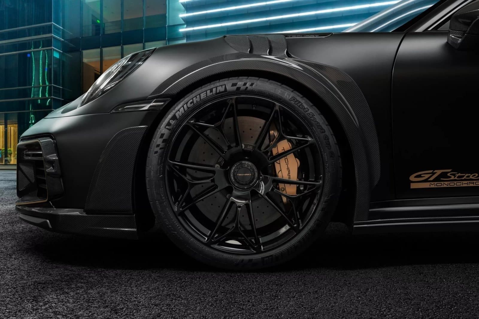 PORSCHE 911 TURBO S TECHART MONOCHROME, foto 16