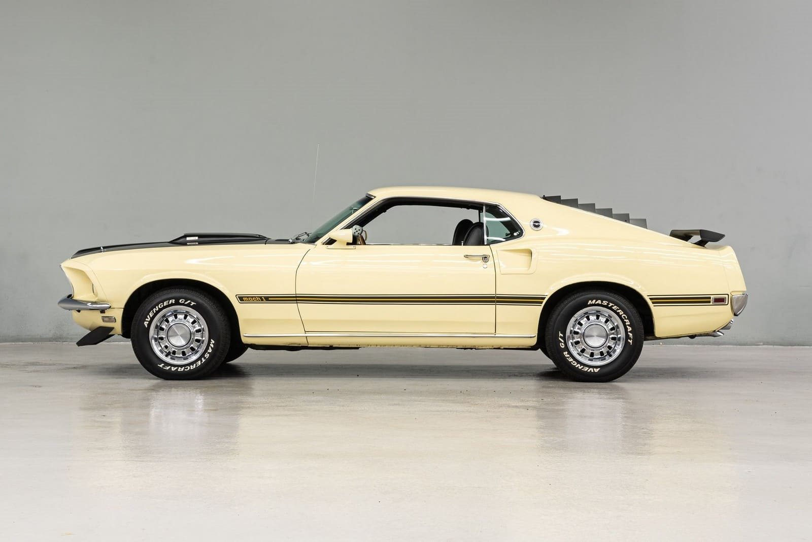 1969 - FORD MUSTANG MACH 1 MEADOWLARK YELLOW, foto 2