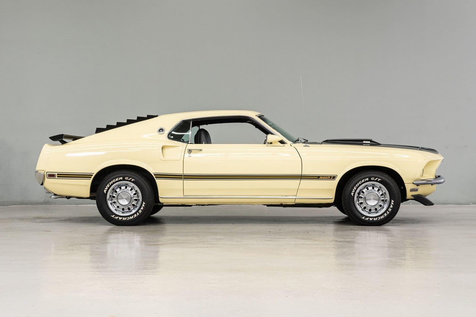 1969 - FORD MUSTANG MACH 1 MEADOWLARK YELLOW, foto 7