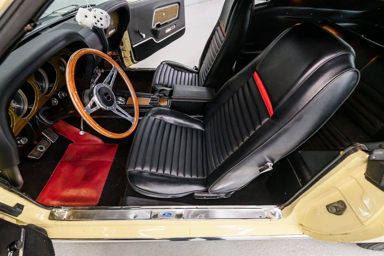 1969 - FORD MUSTANG MACH 1 MEADOWLARK YELLOW, foto 40