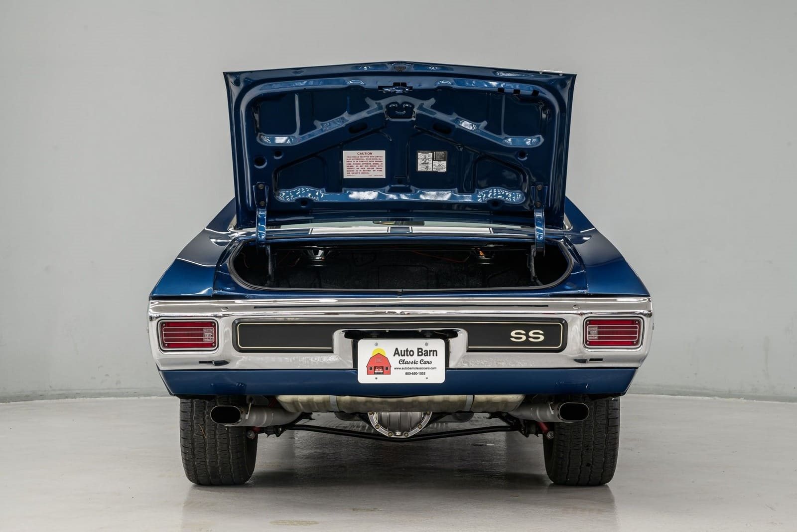 1970 - CHEVROLET CHEVELLE SS FATHOM BLUE, foto 28