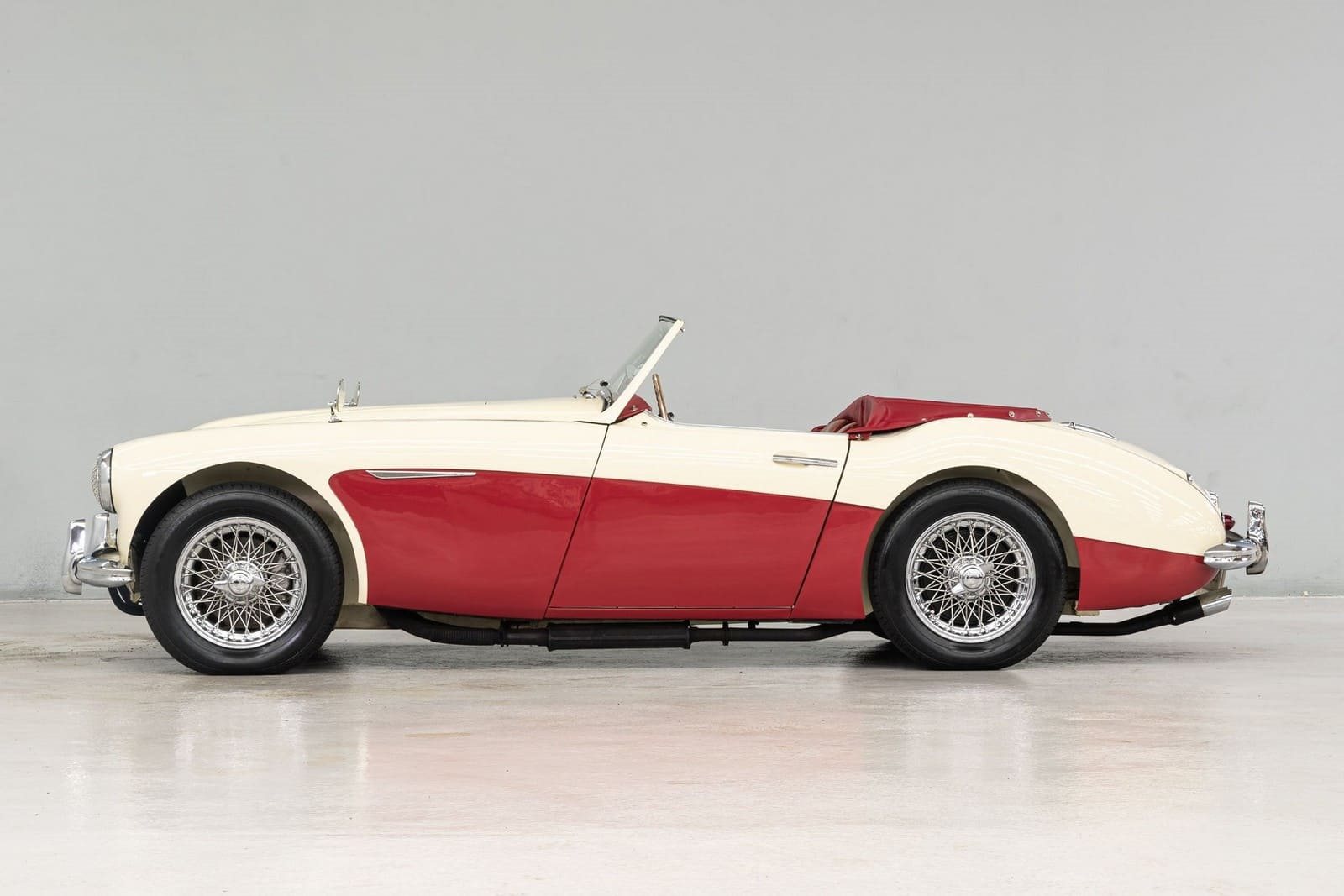 1960 - AUSTIN-HEALEY 3000 MK-I BT7 CREAM/RED, foto 2