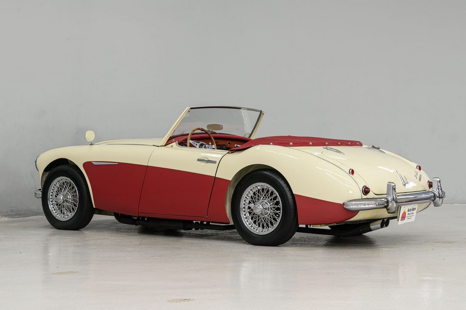 1960 - AUSTIN-HEALEY 3000 MK-I BT7 CREAM/RED, foto 3