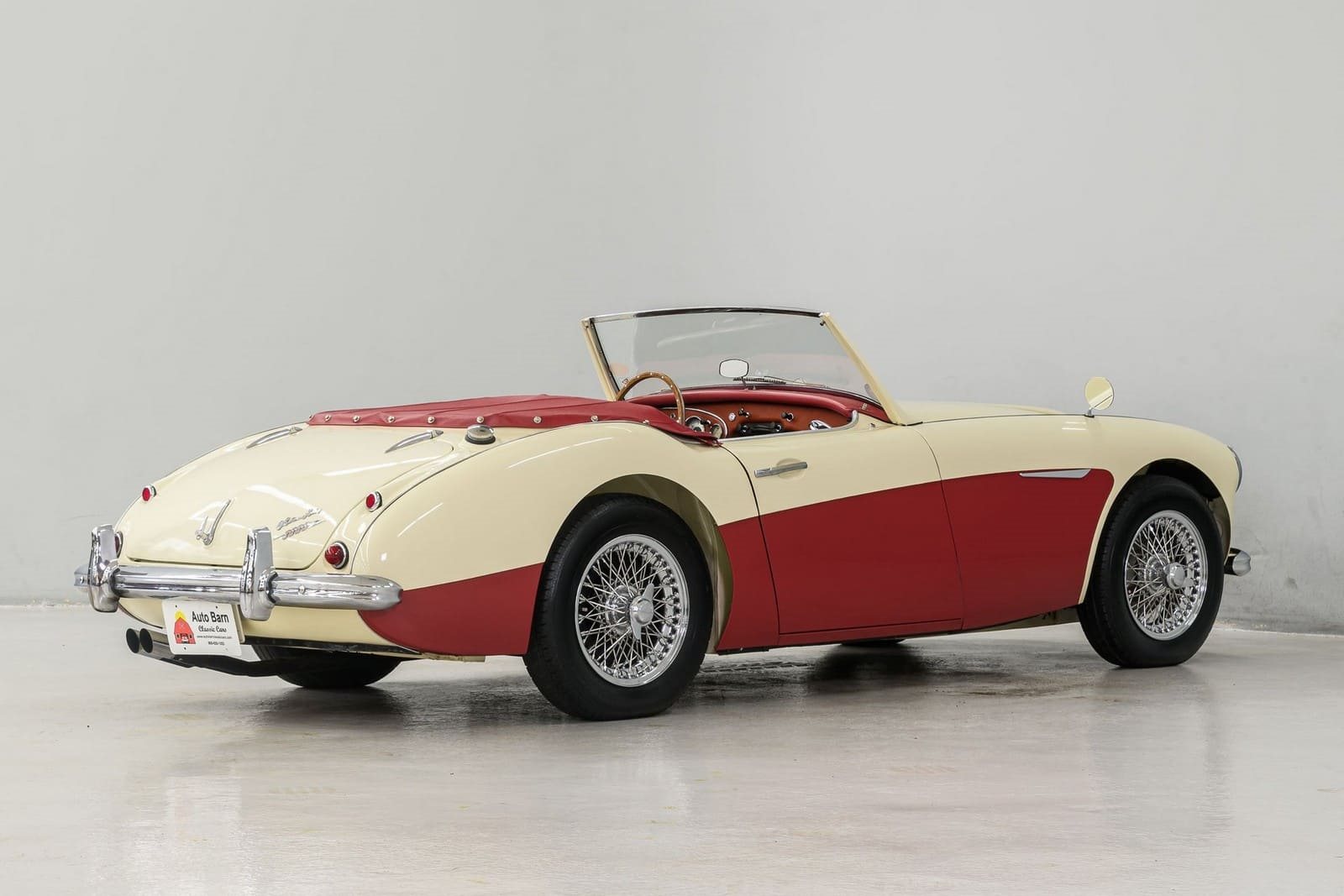1960 - AUSTIN-HEALEY 3000 MK-I BT7 CREAM/RED, foto 6