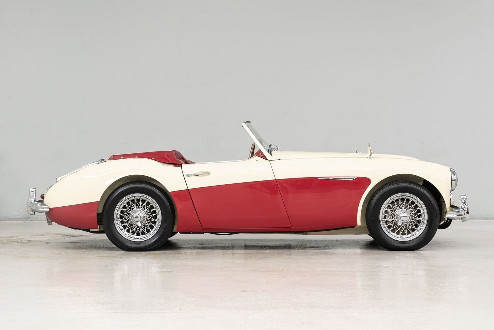 1960 - AUSTIN-HEALEY 3000 MK-I BT7 CREAM/RED, foto 7
