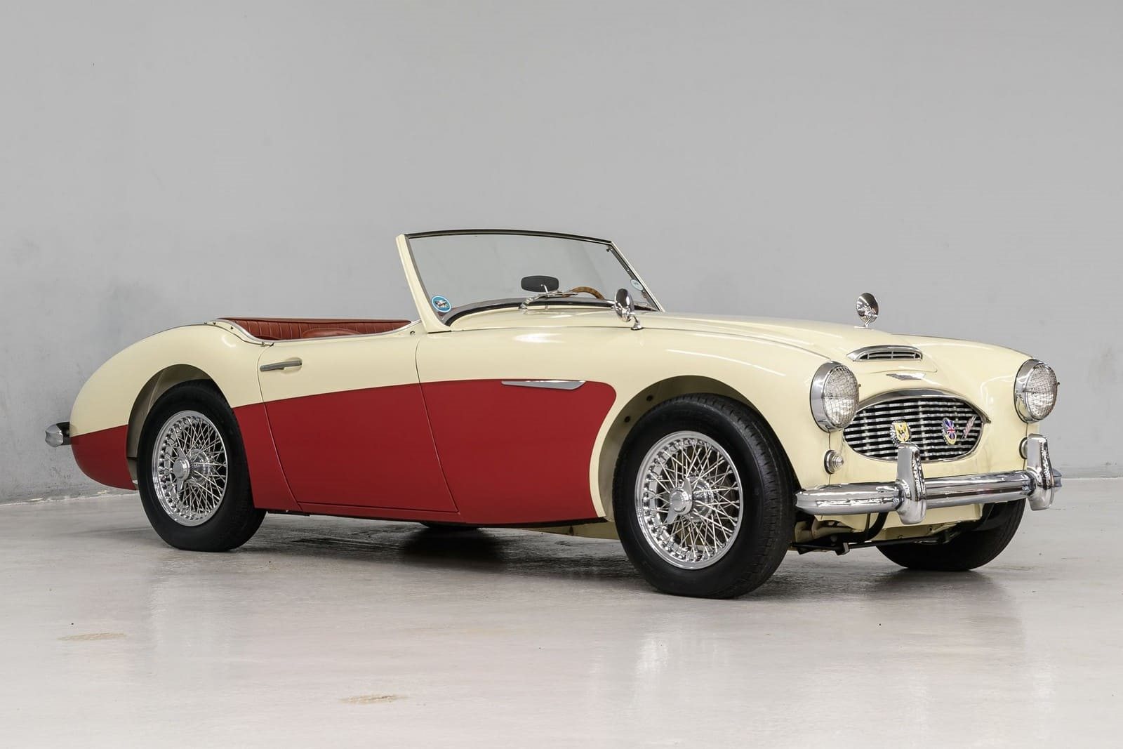 1960 - AUSTIN-HEALEY 3000 MK-I BT7 CREAM/RED, foto 8