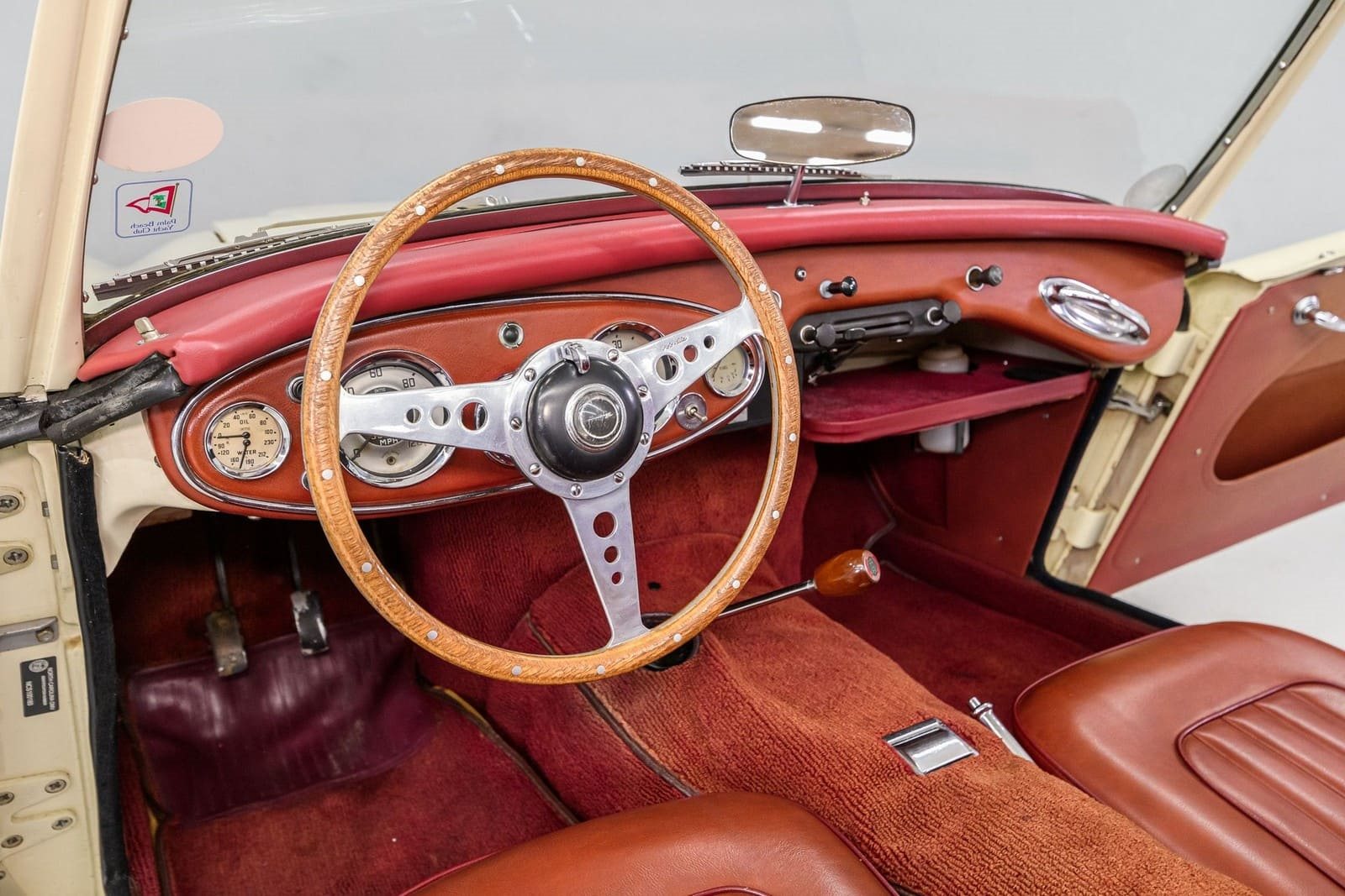1960 - AUSTIN-HEALEY 3000 MK-I BT7 CREAM/RED, foto 17