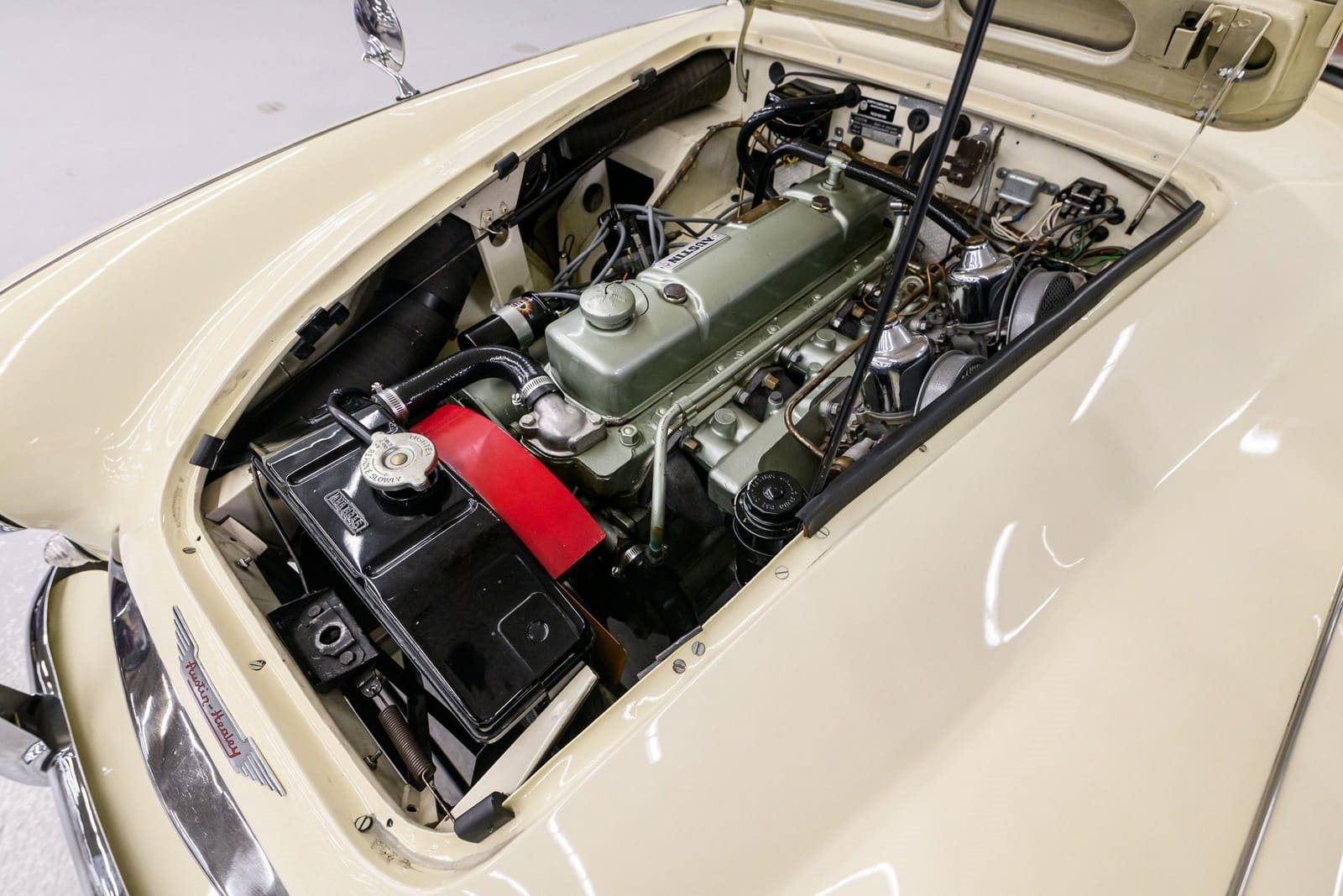 1960 - AUSTIN-HEALEY 3000 MK-I BT7 CREAM/RED, foto 38