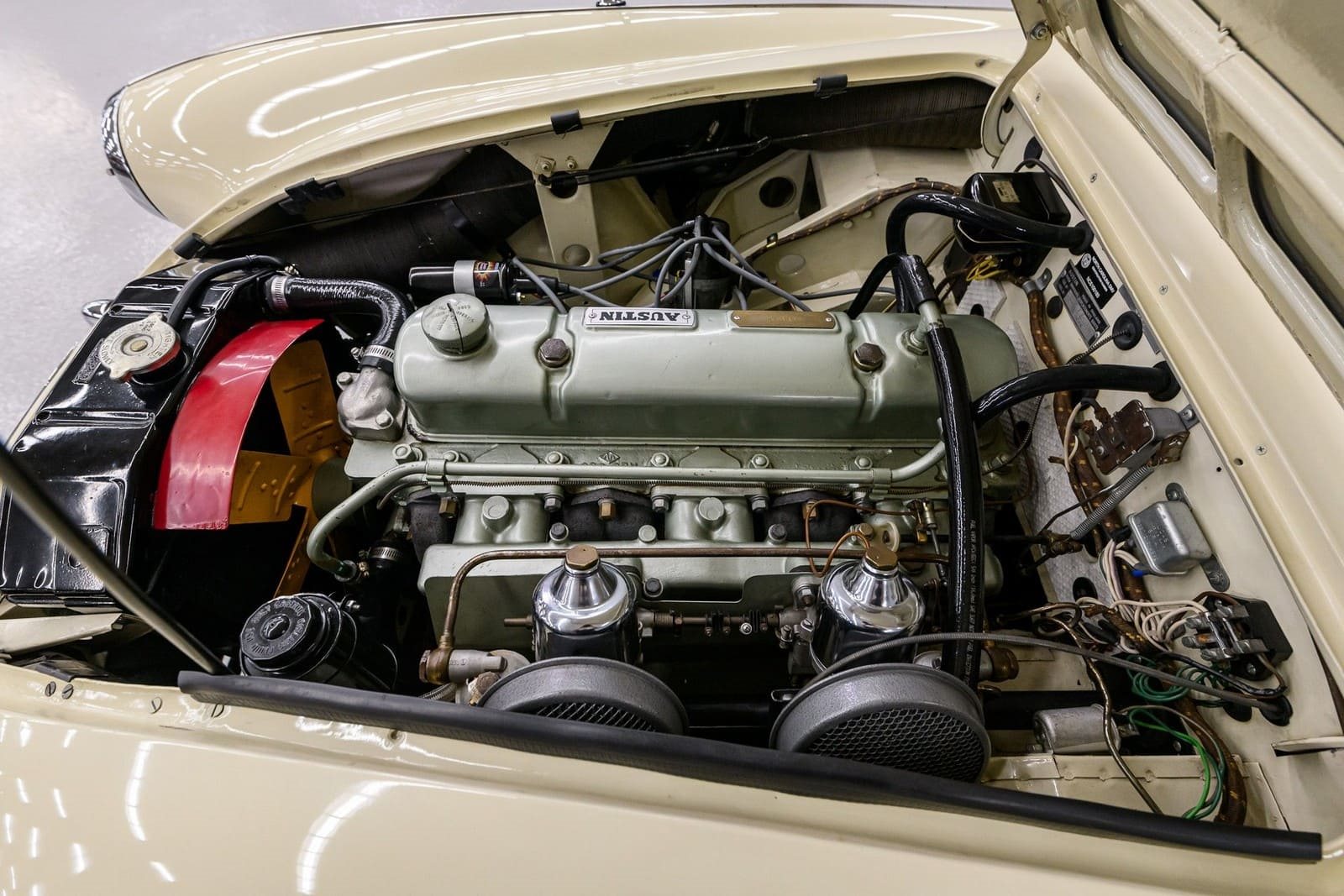 1960 - AUSTIN-HEALEY 3000 MK-I BT7 CREAM/RED, foto 39