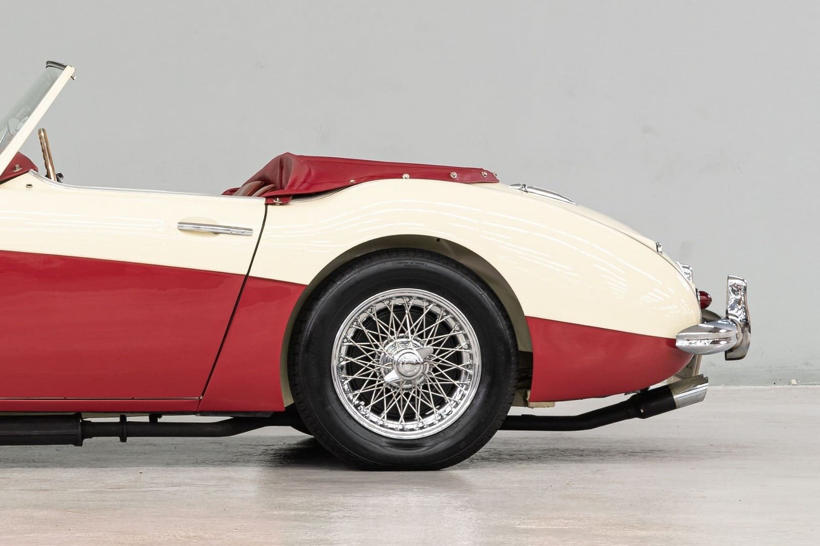 1960 - AUSTIN-HEALEY 3000 MK-I BT7 CREAM/RED, foto 41