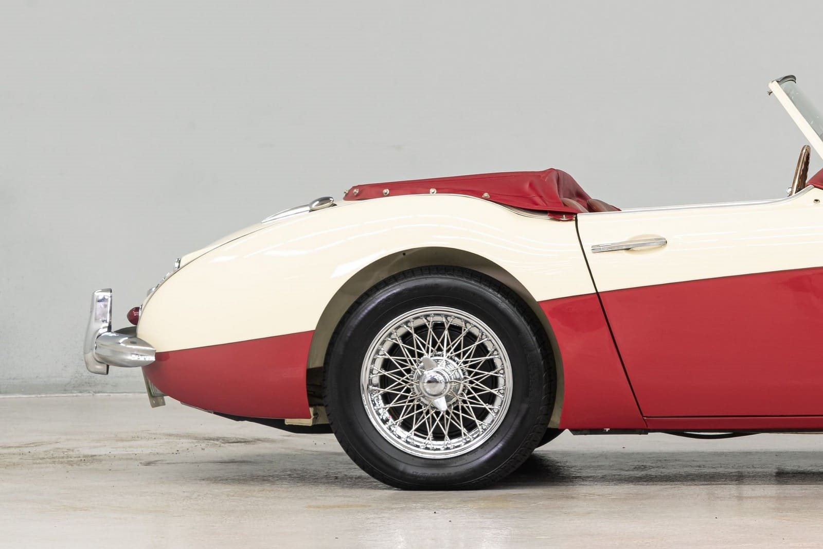 1960 - AUSTIN-HEALEY 3000 MK-I BT7 CREAM/RED, foto 47
