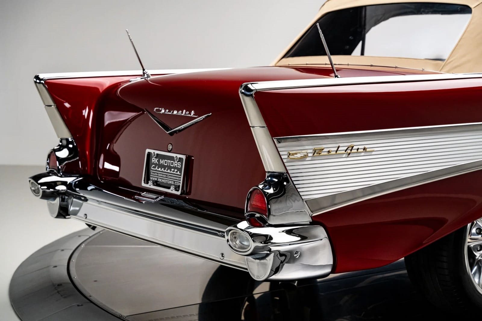 CHEVROLET BEL AIR CONVERTIBLE RESTOMOD, foto 23