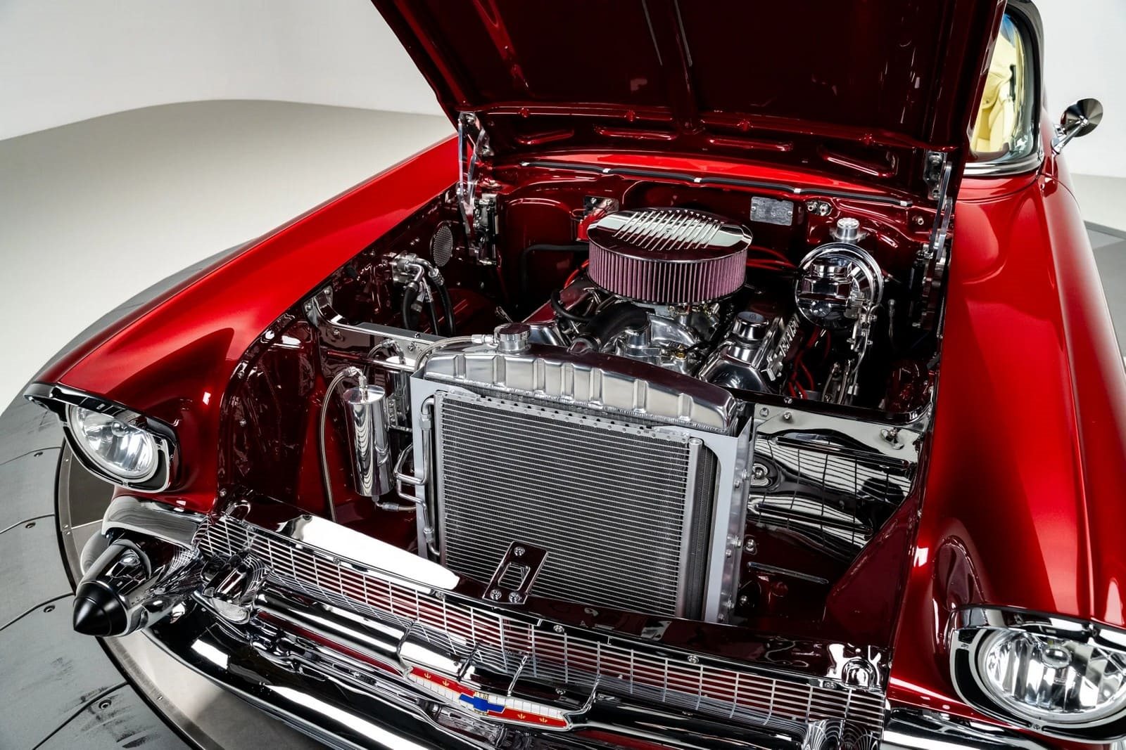 CHEVROLET BEL AIR CONVERTIBLE RESTOMOD, foto 29