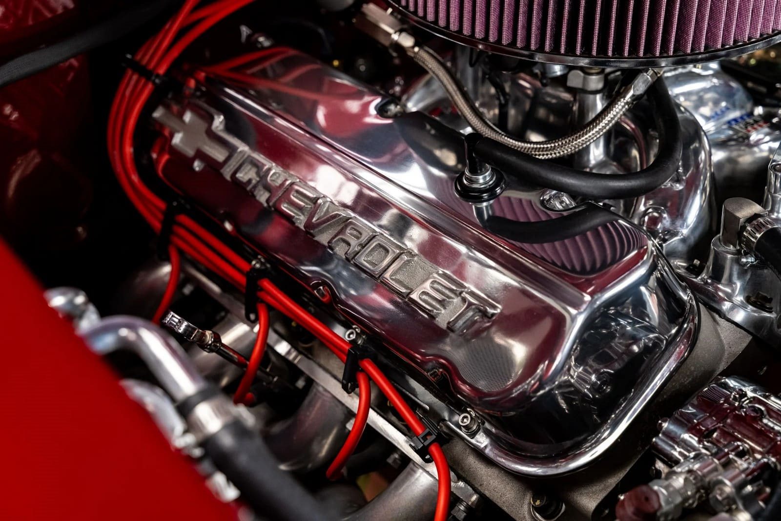 CHEVROLET BEL AIR CONVERTIBLE RESTOMOD, foto 37