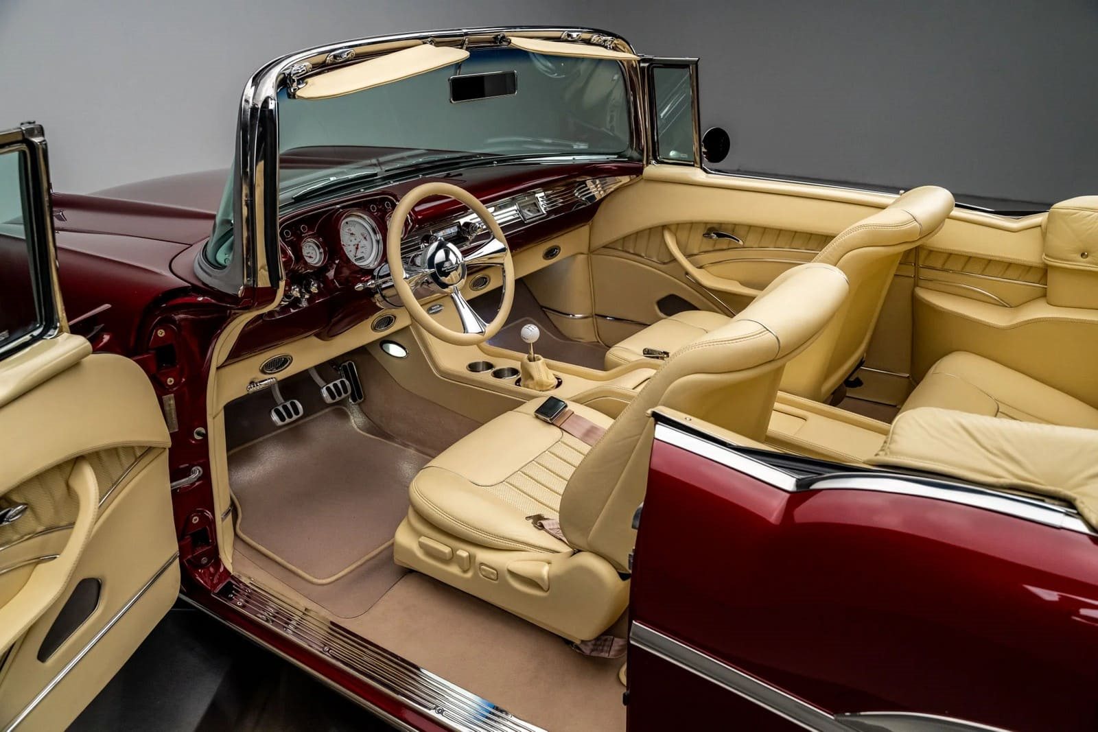 CHEVROLET BEL AIR CONVERTIBLE RESTOMOD, foto 48