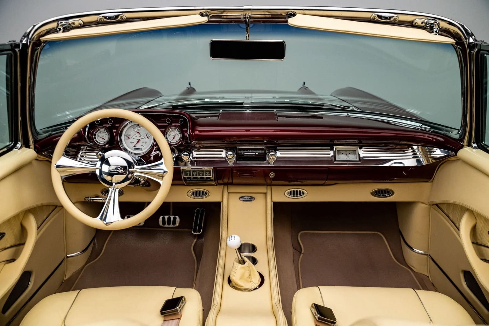 CHEVROLET BEL AIR CONVERTIBLE RESTOMOD, foto 50