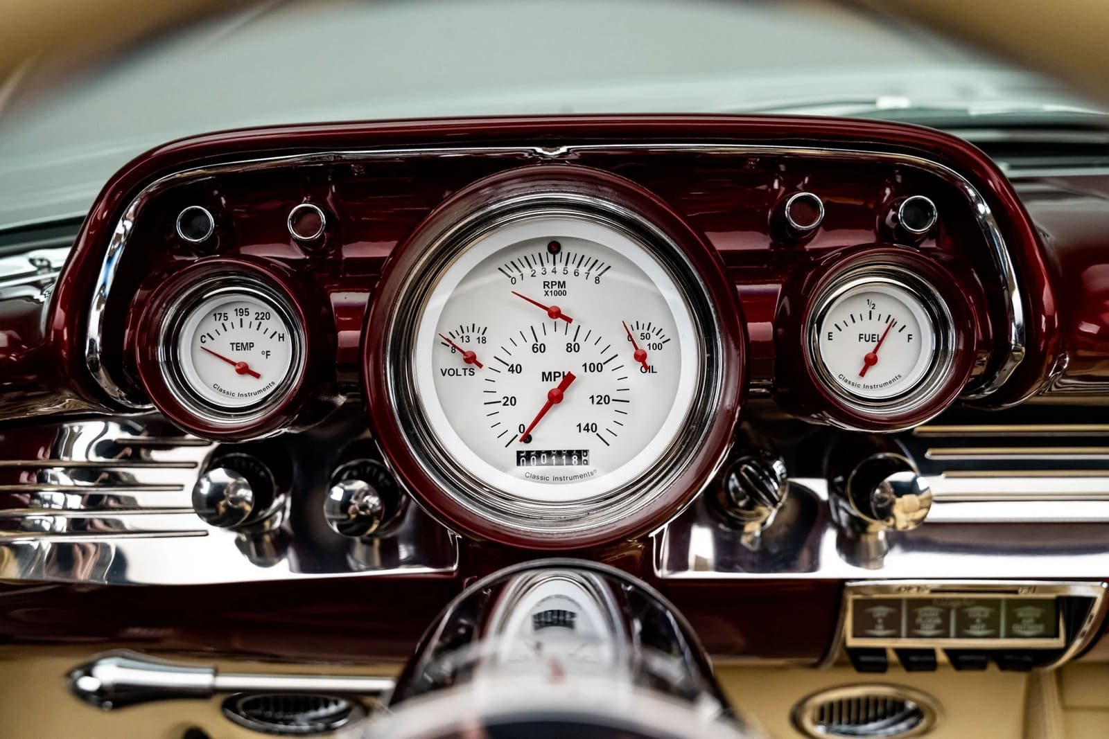 CHEVROLET BEL AIR CONVERTIBLE RESTOMOD, foto 52
