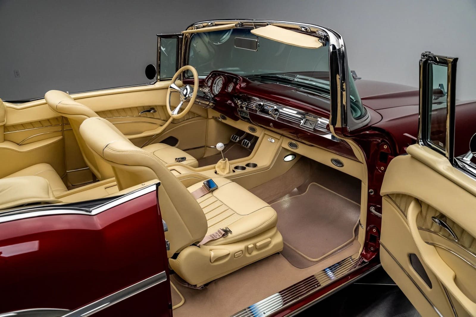 CHEVROLET BEL AIR CONVERTIBLE RESTOMOD, foto 65