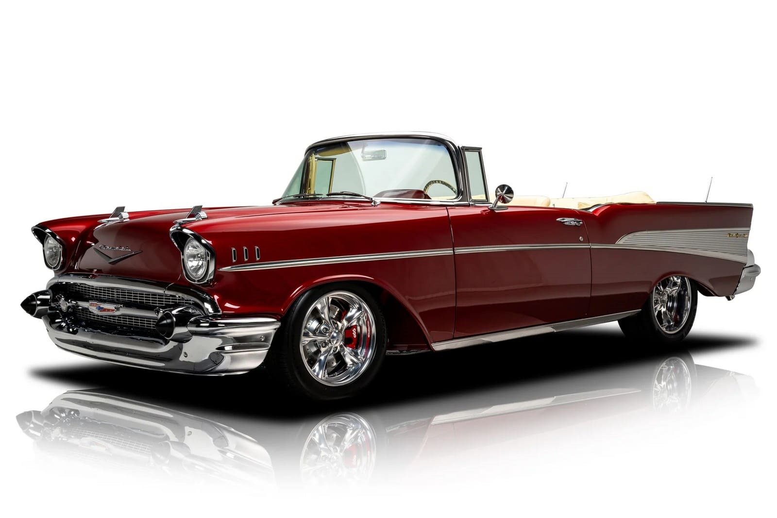 CHEVROLET BEL AIR CONVERTIBLE RESTOMOD, foto 67