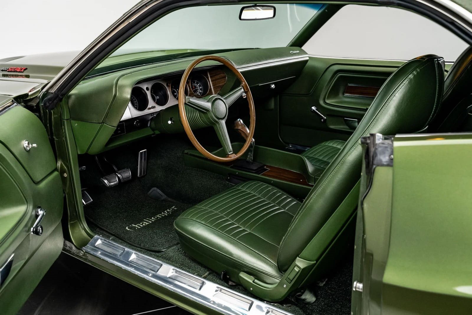 1970 - DODGE CHALLENGER R/T DARK GREEN, foto 35