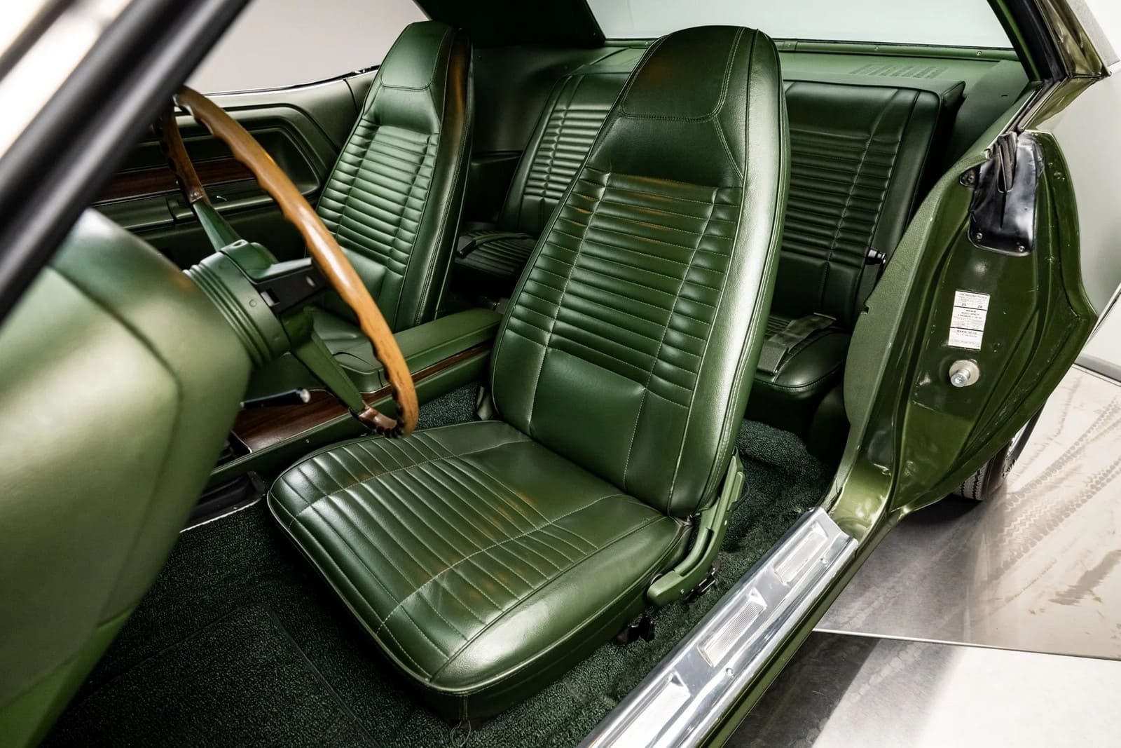 1970 - DODGE CHALLENGER R/T DARK GREEN, foto 36