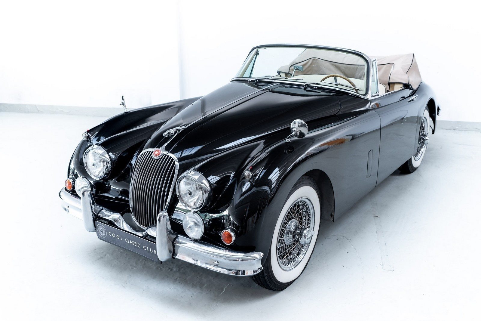 1957 - JAGUAR XK150 ROADSTER BLACK, foto 38